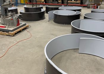 Standing Seam Radius Panels Metal Roofing Fabrication